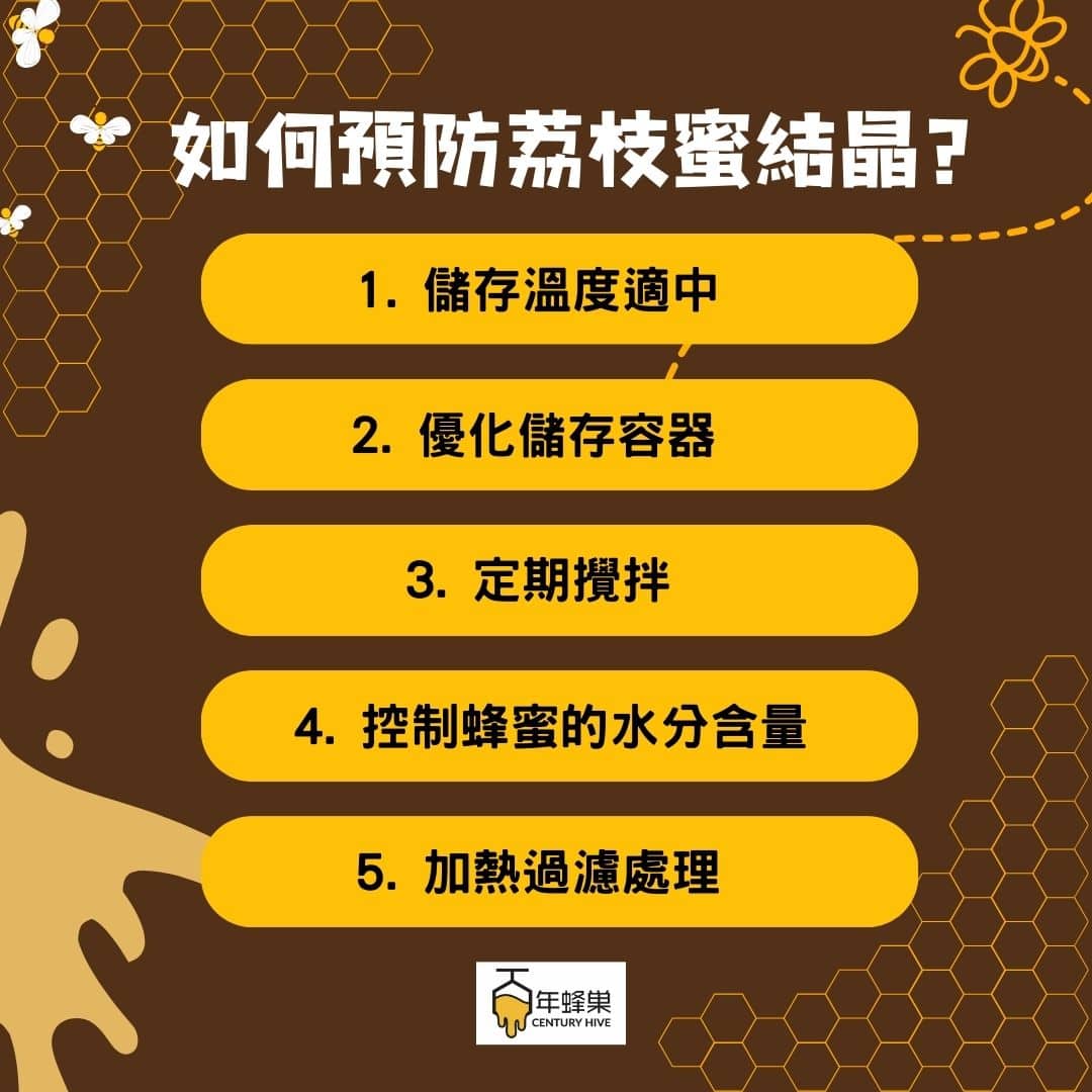 如何預防荔枝蜜結晶？
