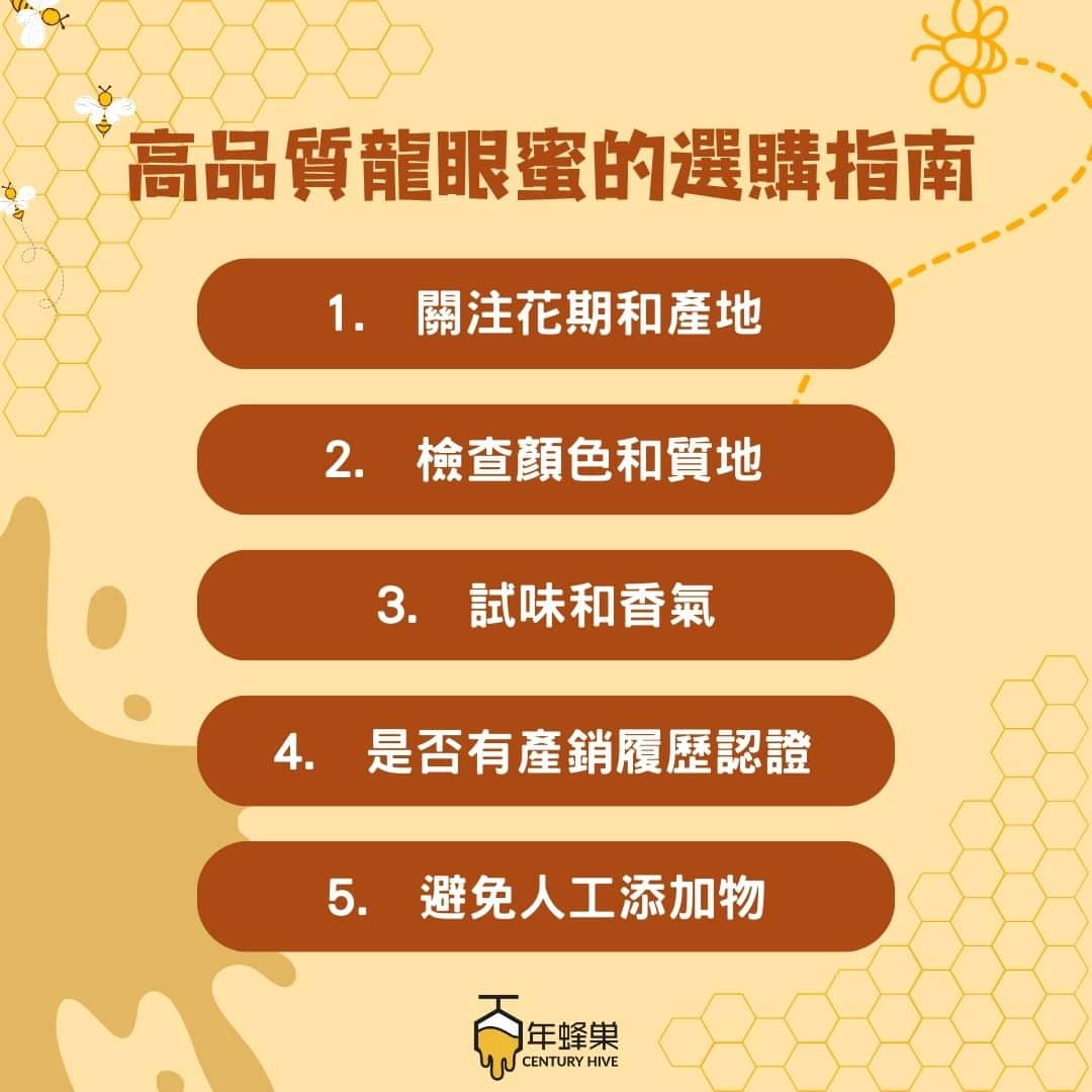 高品質龍眼蜜的選購指南